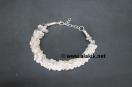 Crystal Quartz Chip-Fusewire Bracelet